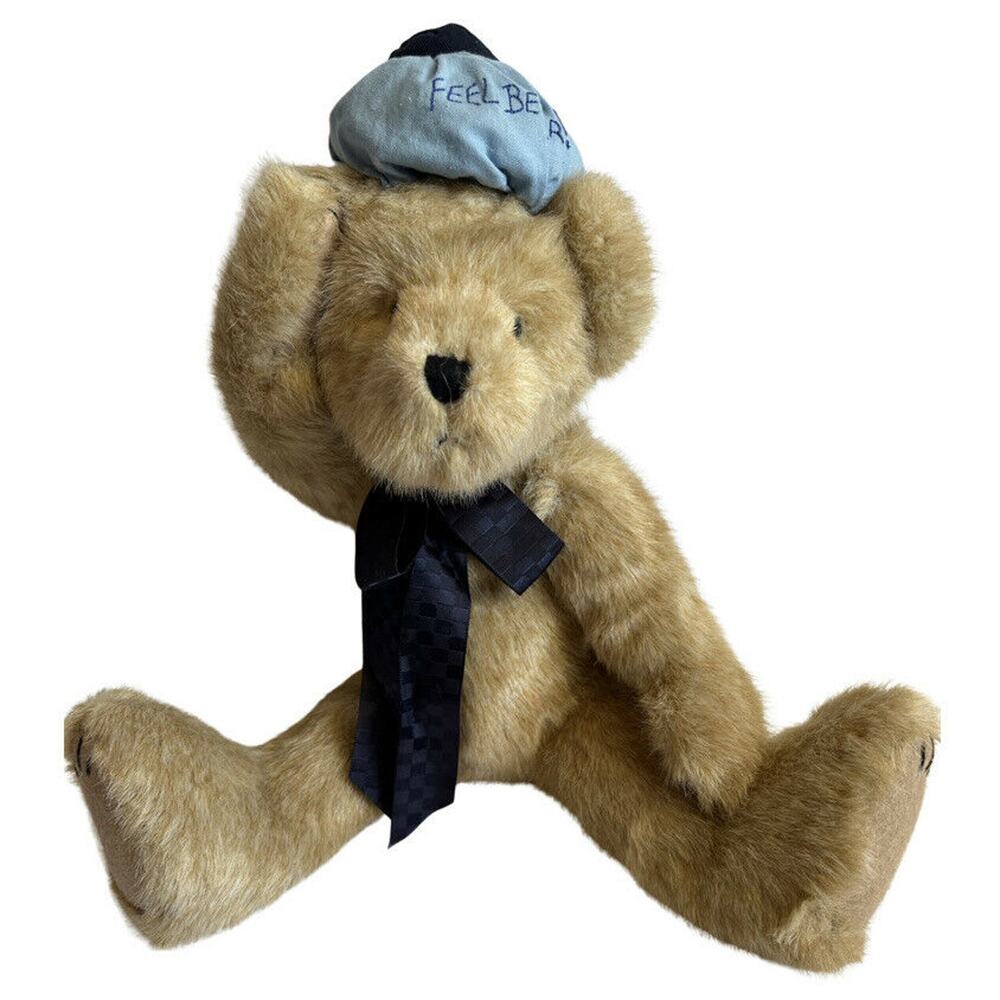 BOYDS Head Bean Bear Collection Feel Better Bear Get Well Gift 15"